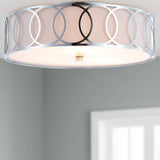Aria Metal LED Flush Mount - JONATHAN Y