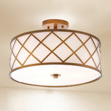 Elizabeth Metal LED Flush Mount - JONATHAN Y