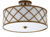 Elizabeth Metal LED Flush Mount - JONATHAN Y