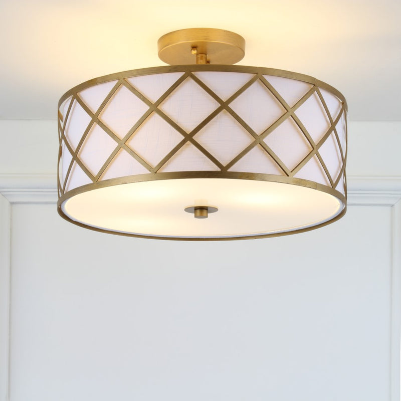 Elizabeth Metal LED Flush Mount - JONATHAN Y