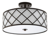 Elizabeth Metal LED Flush Mount - JONATHAN Y
