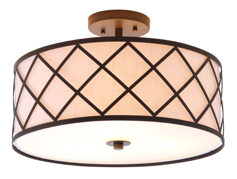 Elizabeth Metal LED Flush Mount - JONATHAN Y