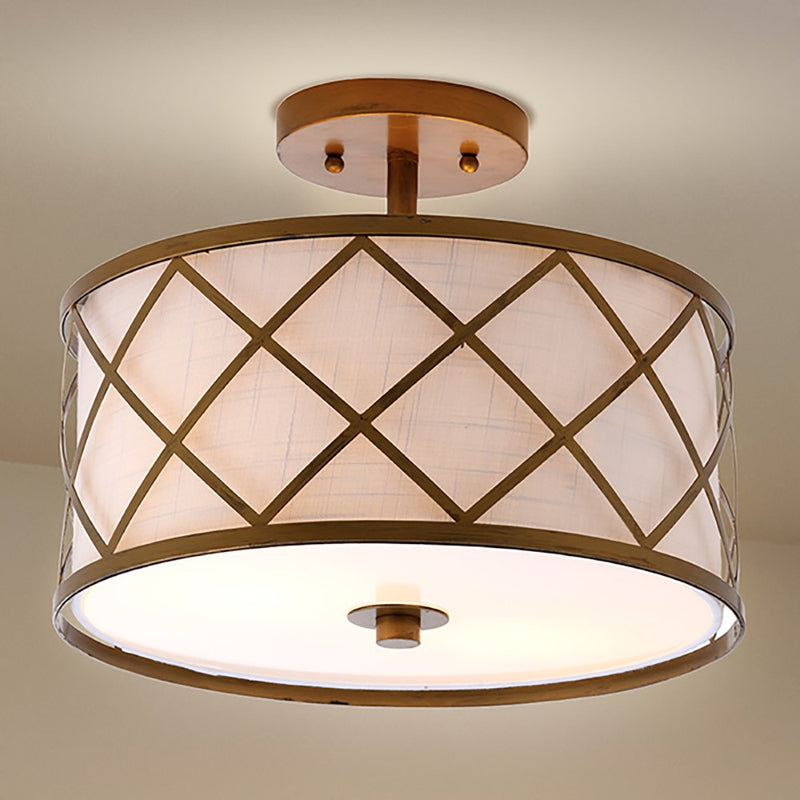 Elizabeth Metal LED Flush Mount - JONATHAN Y