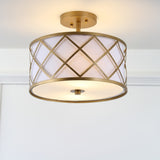Elizabeth Metal LED Flush Mount - JONATHAN Y