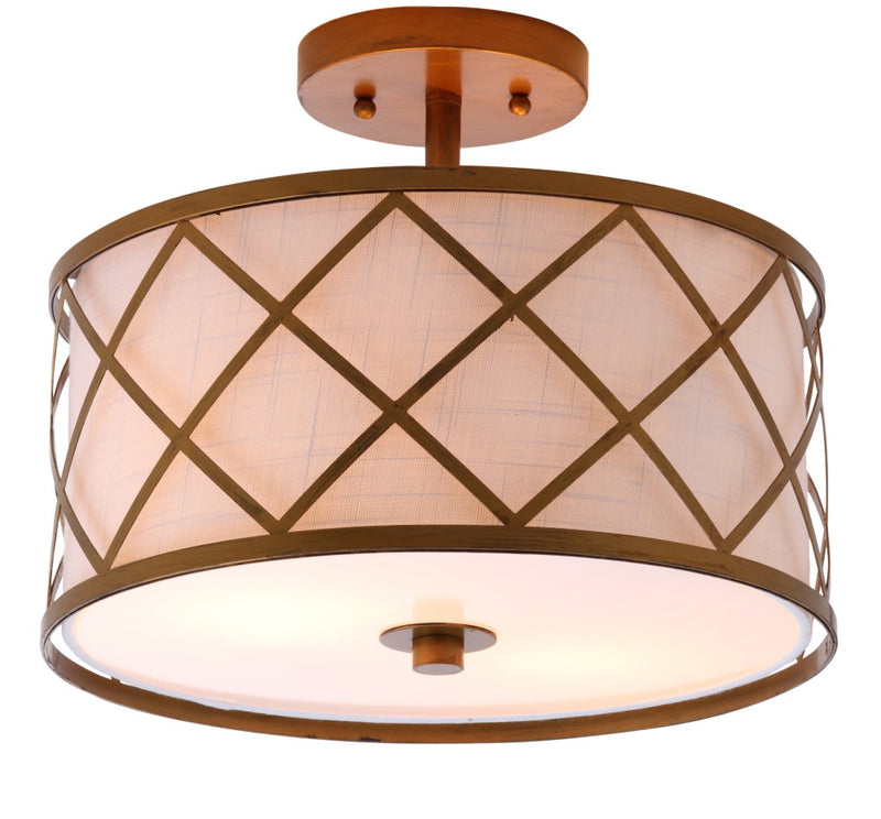 Elizabeth Metal LED Flush Mount - JONATHAN Y