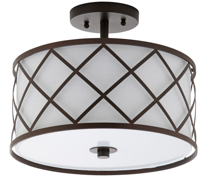 Elizabeth Metal LED Flush Mount - JONATHAN Y