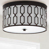 Link Metal LED Flush Mount - JONATHAN Y