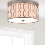 Link Metal LED Flush Mount - JONATHAN Y