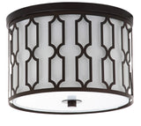 Link Metal LED Flush Mount - JONATHAN Y