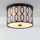 Link Metal LED Flush Mount - JONATHAN Y