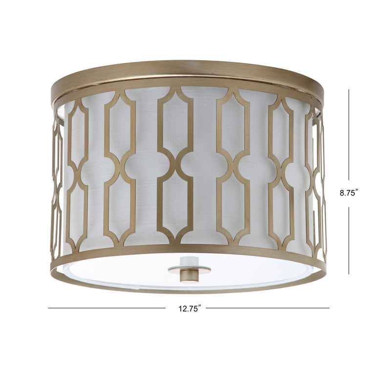 Link Metal LED Flush Mount - JONATHAN Y
