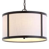 Thatcher 17" Metal LED Pendant Light - JONATHAN Y