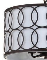Loop  16" Metal LED Pendant - JONATHAN Y