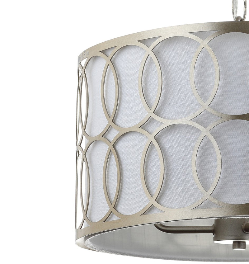 Loop  16" Metal LED Pendant - JONATHAN Y