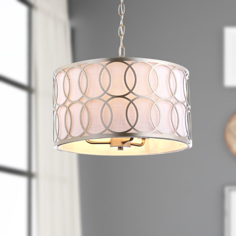 Loop  16" Metal LED Pendant - JONATHAN Y