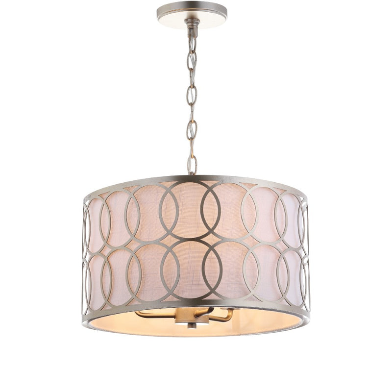 Loop  16" Metal LED Pendant - JONATHAN Y