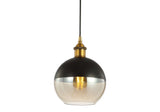 Nixon 7.5" Adjustable Drop Globe Metal/Glass LED Pendant - JONATHAN Y
