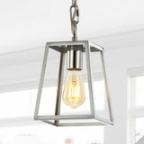 Ira 6.25" Adjustable Drop Metal LED Pendant - JONATHAN Y