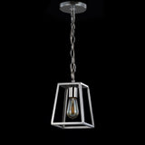 Ira 6.25" Adjustable Drop Metal LED Pendant - JONATHAN Y