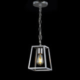 Ira 6.25" Adjustable Drop Metal LED Pendant - JONATHAN Y