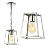 Ira 6.25" Adjustable Drop Metal LED Pendant - JONATHAN Y