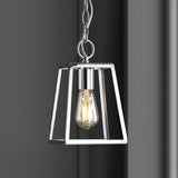 Ira 6.25" Adjustable Drop Metal LED Pendant - JONATHAN Y