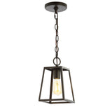 Ira 6.25" Adjustable Drop Metal LED Pendant - JONATHAN Y