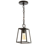 Ira 6.25" Adjustable Drop Metal LED Pendant - JONATHAN Y