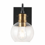 Marais Iron/Glass Rustic Vintage LED Vanity Light - JONATHAN Y
