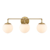 Louis Parisian Globe Metal/Frosted Glass Modern Contemporary LED Vanity