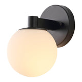 Modernist Globe Metal/Frosted Glass Modern Contemporary LED Vanity