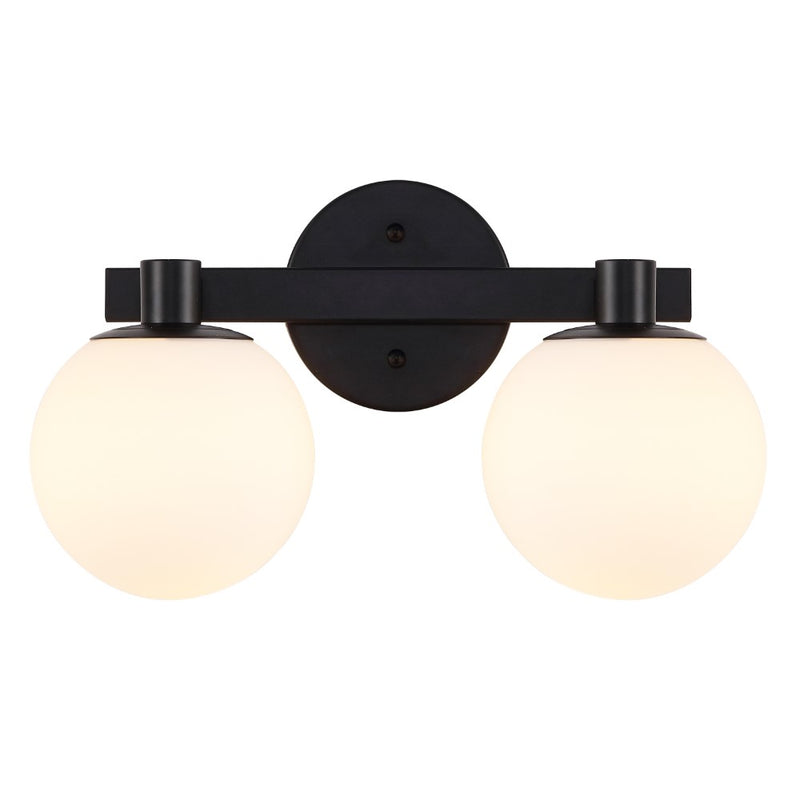 Modernist Globe Metal/Frosted Glass Modern Contemporary LED Vanity