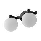 Modernist Globe Metal/Frosted Glass Modern Contemporary LED Vanity