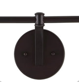 Manhattan Vintage Metal/Glass Industrial Rustic LED Vanity - JONATHAN Y