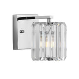 Coco Prism Vintage Metal/Glass Classic Glam LED Vanity Light - JONATHAN Y