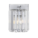 Coco Prism Vintage Metal/Glass Classic Glam LED Vanity Light - JONATHAN Y