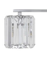 Coco Prism Vintage Metal/Glass Classic Glam LED Vanity Light - JONATHAN Y
