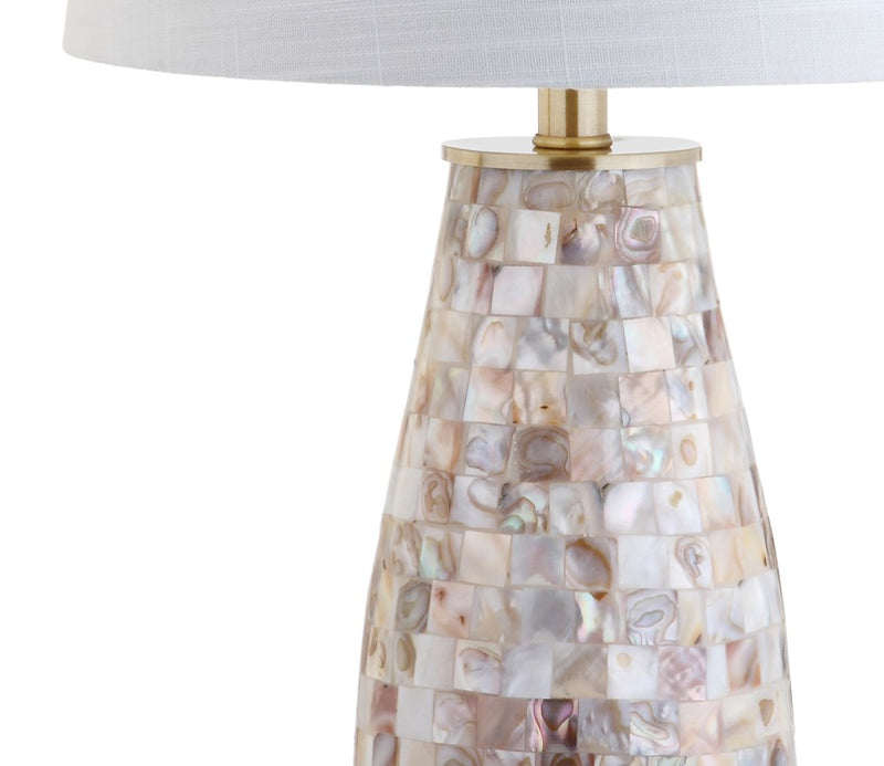 Jocelyn 28" Seashell LED Table Lamp - JONATHAN Y