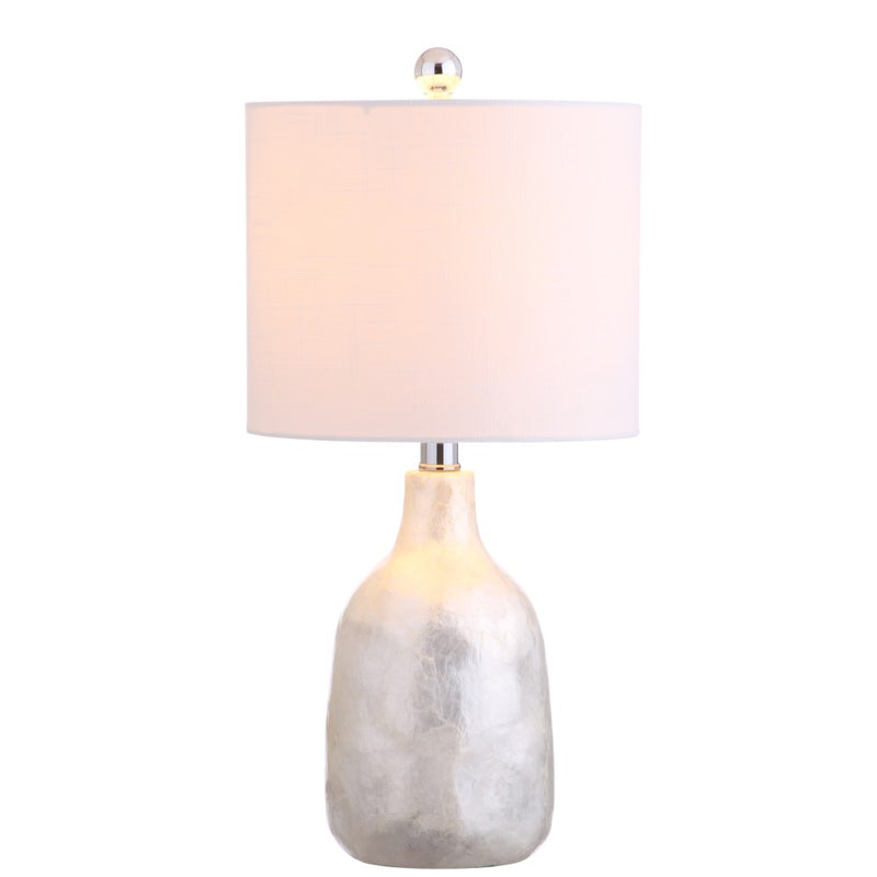 Lucille 21" Seashell LED Table Lamp - JONATHAN Y