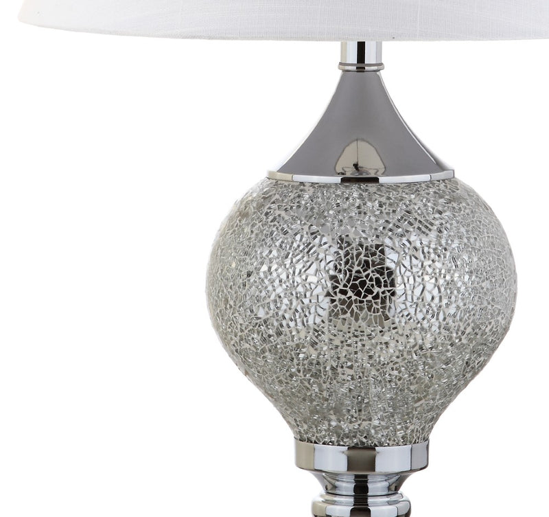 Louise 27" Mirrored LED Table Lamp - JONATHAN Y