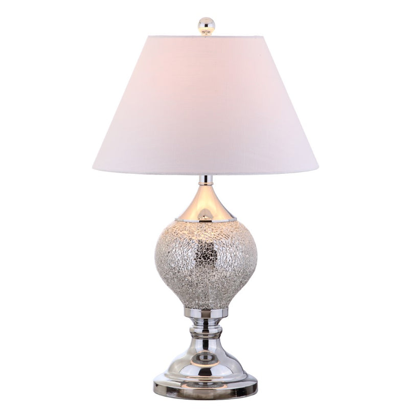 Louise 27" Mirrored LED Table Lamp - JONATHAN Y