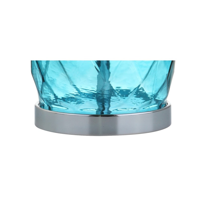Juliette 26.5" Glass/Metal LED Table Lamp - JONATHAN Y