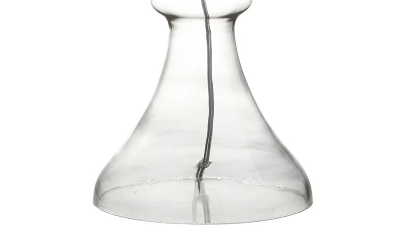 Madeline 35" Curved Glass LED Table Lamp