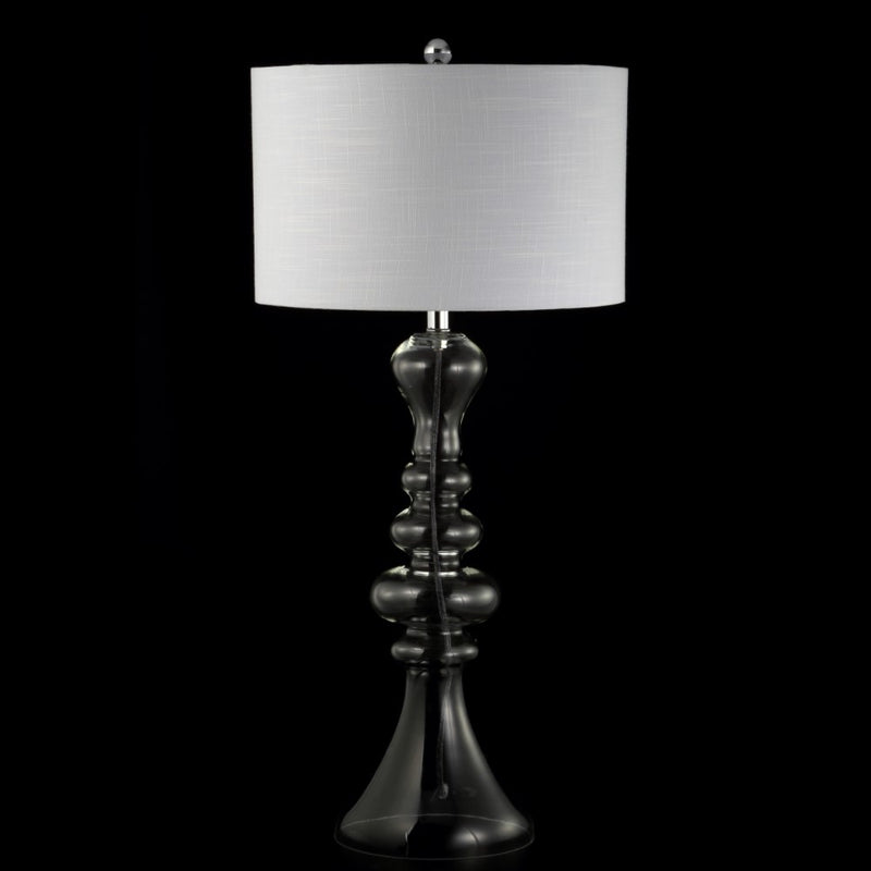 Madeline 35" Curved Glass LED Table Lamp