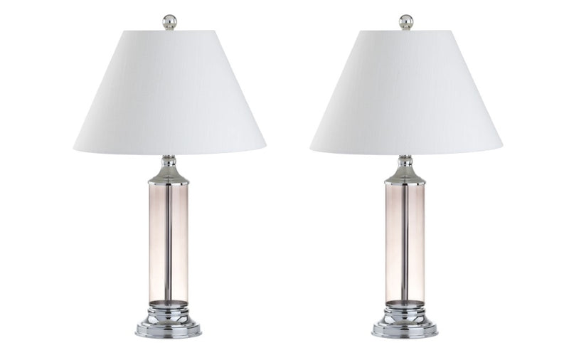 Astor 29" Glass LED Table Lamp - JONATHAN Y
