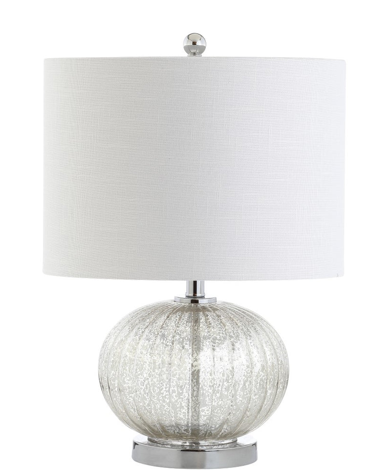 Judith 21" Mercury Glass LED Table Lamp - JONATHAN Y
