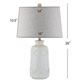 Alice 26" Ceramic LED Table Lamp - JONATHAN Y