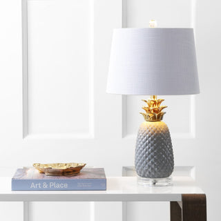 Pineapple 23" Ceramic LED Table Lamp - JONATHAN Y