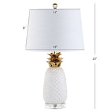 Pineapple 23" Ceramic LED Table Lamp - JONATHAN Y
