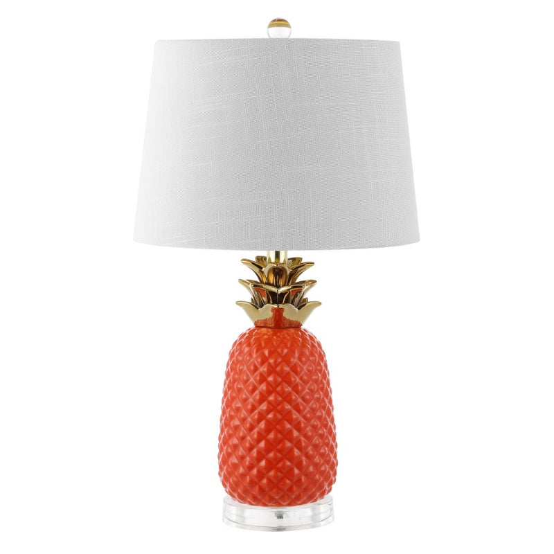 Pineapple 23" Ceramic LED Table Lamp